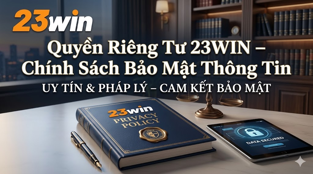  Quyền Riêng Tư 23WIN – Cam kết về việc chia sẻ thông tin cho bên thứ ba